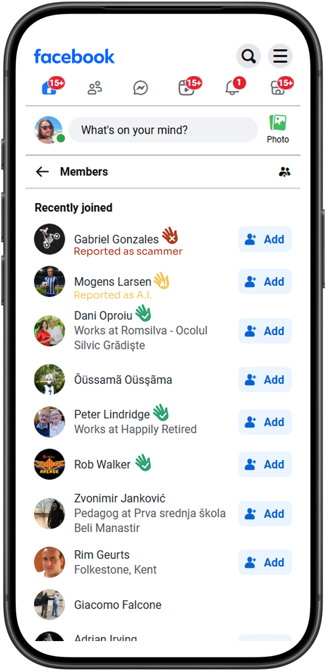 Facebook Mock